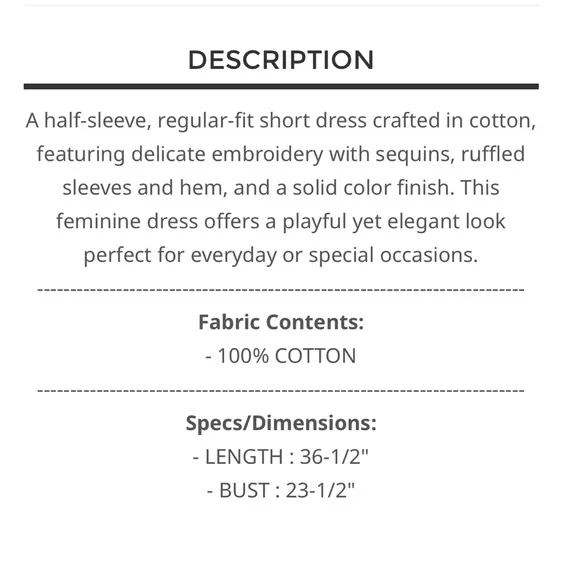 POL White Embroidered Dress - Picture 6 of 7